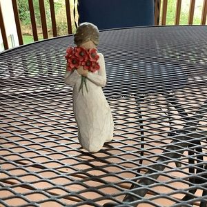 Willow Tree. Surrounded by Love